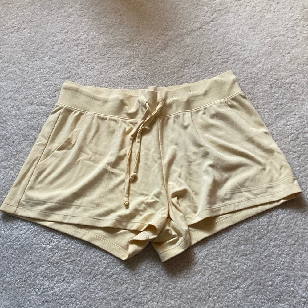 Women’s Yellow Leisure Shorts